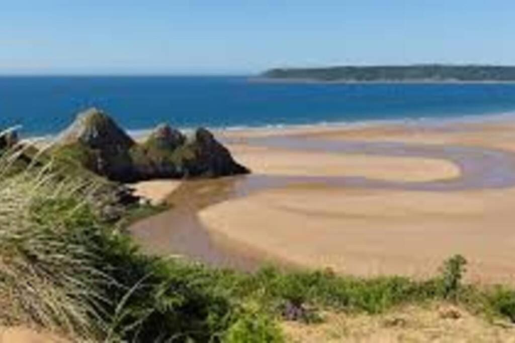 Vila Perfect For The Family And Beaches - Gower Cwtch Swansea Exteriér fotografie